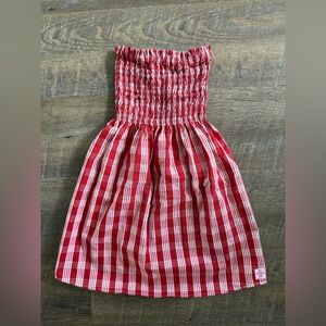 Da Palaka Girl Strapless Babydoll Dress